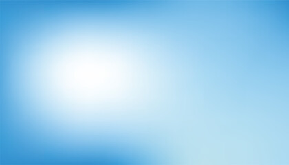 Wall Mural - Abstract blue gradient background. Light blue smart blurred background. soft gradient background