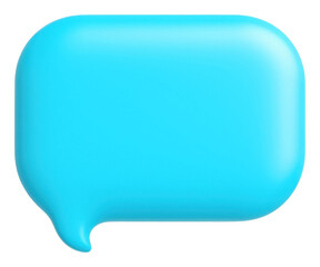 Poster - PNG Speech bubble symbol turquoise plastic text.