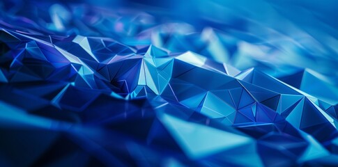 Wall Mural - Digital wallpaper waves, blue and gray. Using artificial intelligence for the background