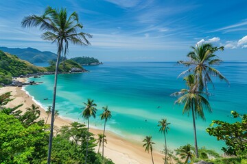 Canvas Print - beach with palm trees
Summer with style