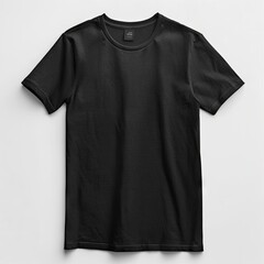 black t-shirt mock up	