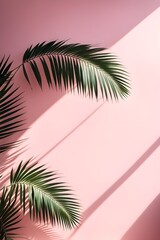 Wall Mural - palm leaves