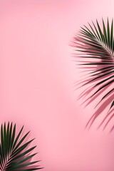 Wall Mural - palm leaves