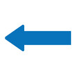 © creativestockpro - Sharp curved blue arrow icon. Arrow illustration pointing down. blue arrow for your web site design, logo, app, UI. Vector illustration. Eps file 7.