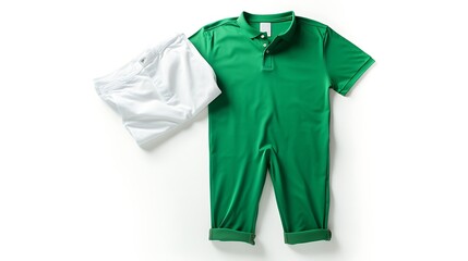 Wall Mural - green t shirt