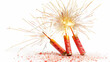© Jean Isard - Sparkling New Year Firecrackers in a Festive Display