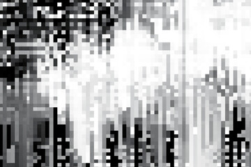 Canvas Print - PNG Error Glitch pattern architecture backgrounds.