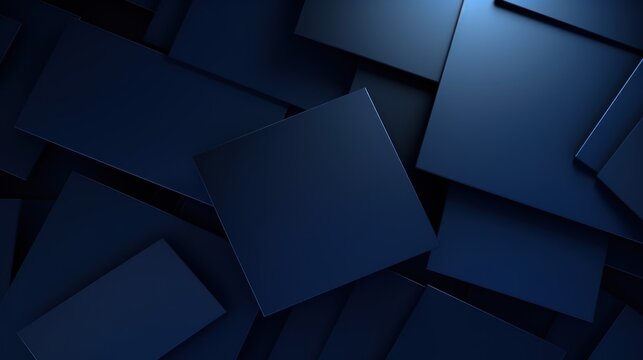 Abstract background with texture lines and shapes. Cube.
