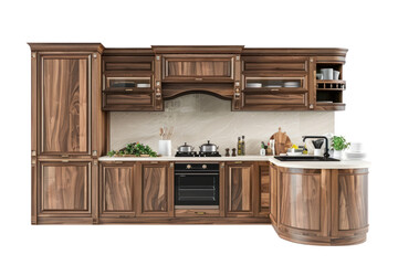 Sticker - PNG Kitchen Cabinets modern luxury cabinet kitchen furniture.