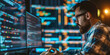 © DETHAL - Developer or programmer coding on computer. Cybersecurity technology concept