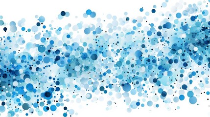 Wall Mural - stylish blue particle dots background for modern designs generative ai