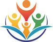 © Chaya - Community logo design vector