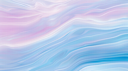 Flowing Pastel Waves Abstract Design