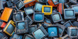 © Oleksandr - Electronic waste (e-waste). Recycling electronic devices prevents hazardous substances such as lead, mercury, and cadmium from leaching into the environment