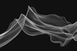 © ADDICTIVE STOCK - Elegant abstract wavy lines on a black background