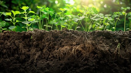 soil is a component of the outer layer of the planet that consists of inorganic substances and livin