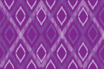 seamless pattern ikat style, vector hand drawing design for fabric, ethnic, textile, texture, wrappi