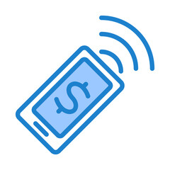 Canvas Print - Contactless Payments Icon