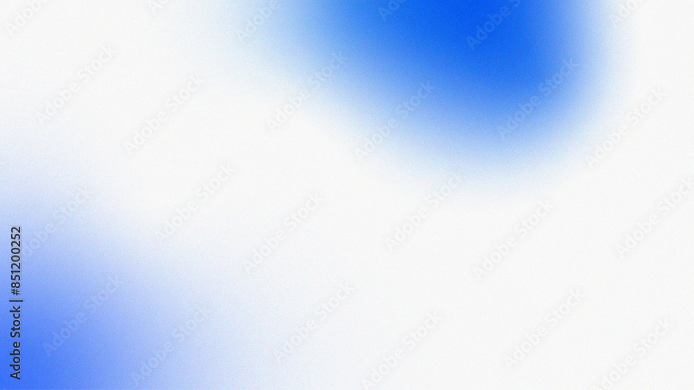 Abstract background with a blue white gradient with subtle noise and ...