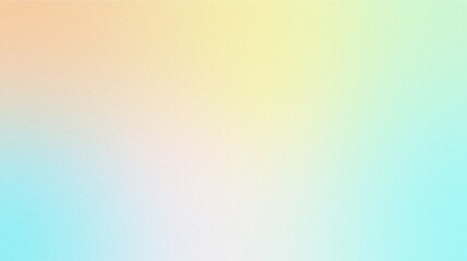 Wall Mural - abstract blurred gradient mesh background in blue and yellow tones for banner poster website design