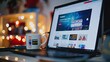 © Matcha_09 - Close-up of a computer screen showing an e-commerce website with customer testimonials