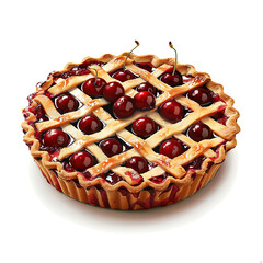 Wall Mural - Cherry Pie Day, Cherry Pie, Pie