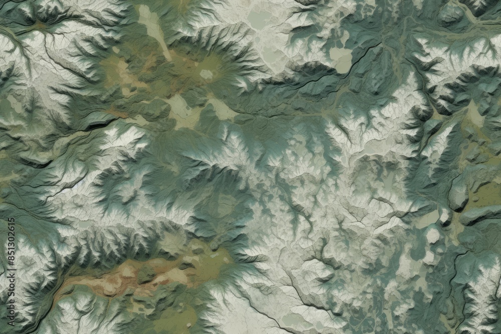 Terrain seamless texture map pattern Stock Illustration | Adobe Stock