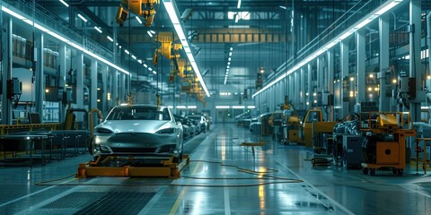 electric vehicle (EV) manufacturing facility 