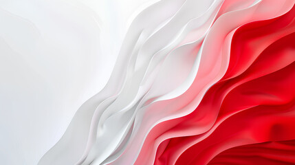 Wall Mural - red and white background