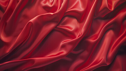 red satin background