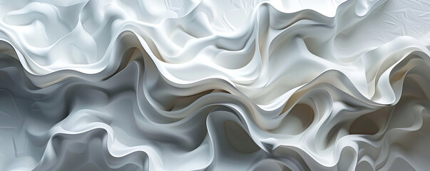 Canvas Print - Abstract wallpaper formed from White