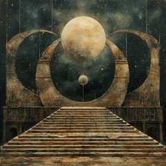 Wall Mural - Celestial Transformation