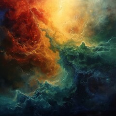 Wall Mural - Dazzling Cosmic Expanse