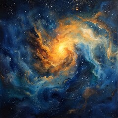 Wall Mural - Celestial Fusion