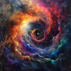 Wall Mural - Cosmic Vortex