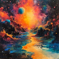 Wall Mural - Galactic Epiphany