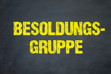 Poster - Besoldungsgruppe	