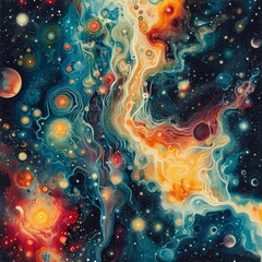 Wall Mural - Galactic Artistry