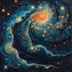 Wall Mural - Galactic Artistry