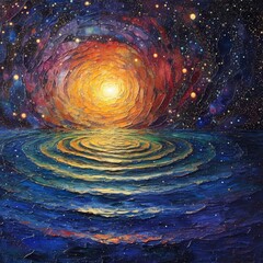 Wall Mural - Galactic Tides
