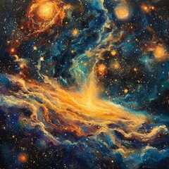 Wall Mural - Galactic Melody