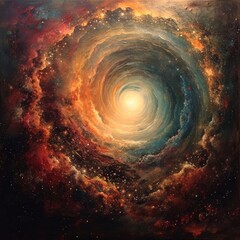 Wall Mural - Galactic Embrace