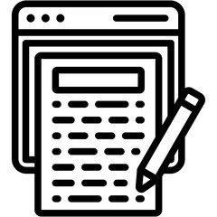 Content Writing Icon