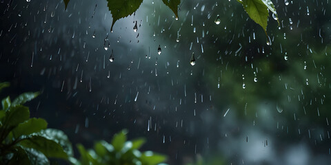 Poster - rain water wet