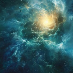 Wall Mural - Celestial Convergence