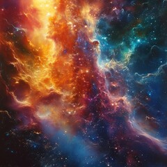 Wall Mural - Galactic Energetic Outburst