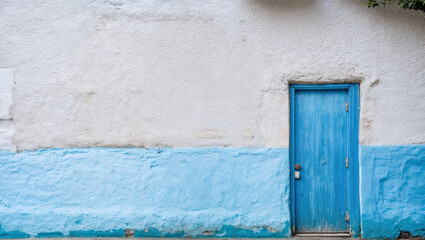 Wall Mural - Apartment white and blue