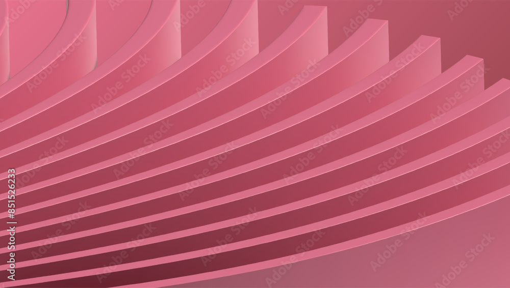 Close-Up of Light Pink Paper Stack Smooth Machine-Made Sheets with ...