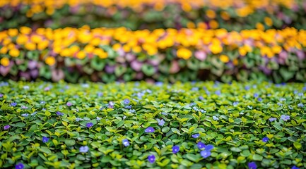 Poster - field of flowers