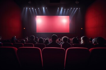 Poster - Screen performance watching cinema.